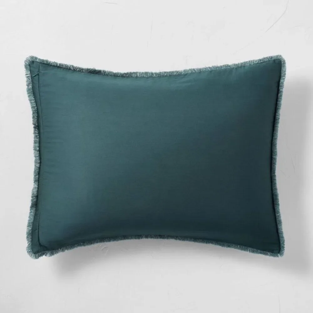 Casaluna Teal Reversible Duvet Cover Set